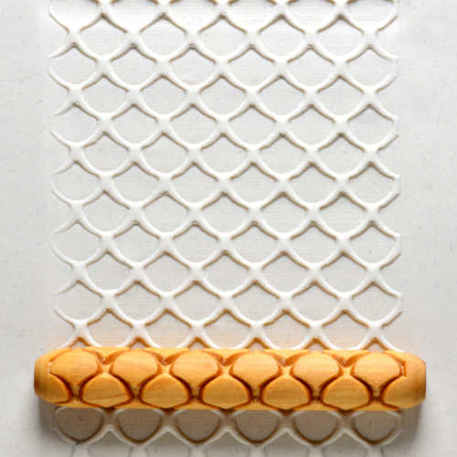 HR-056 Hand Roller - Fish Scales
