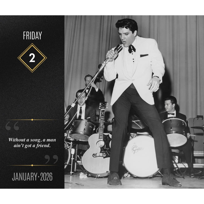 2026 Elvis Day-At-A-Time Calendar