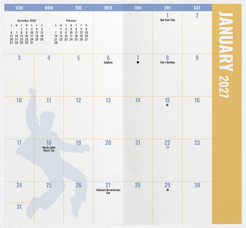 2027 -2028 Elvis Presley Pocket Planner