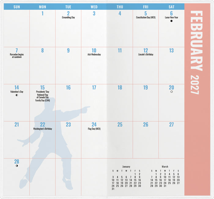 2027 -2028 Elvis Presley Pocket Planner