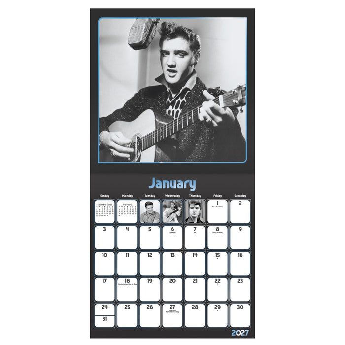 2027 Elvis Presley Collector's Edition Calendar