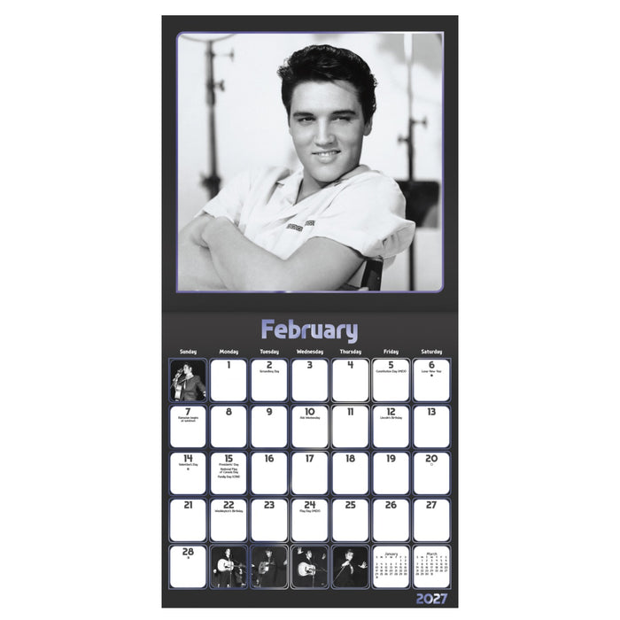 2027 Elvis Presley Collector's Edition Calendar