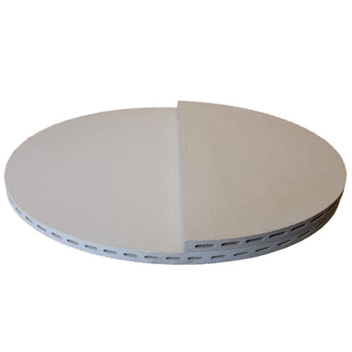 21" Half Circle Mulcorite Kiln Shelf