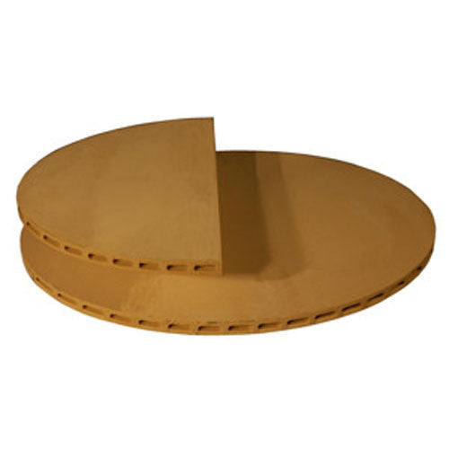 21" Half Circle Mulcorite Kiln Shelf