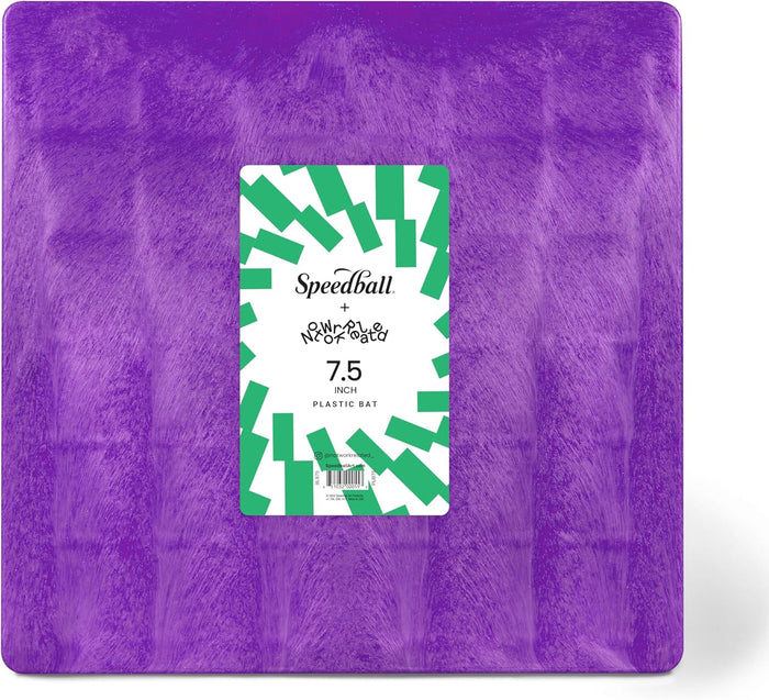 7.5" Square Speedball Bat - Purple