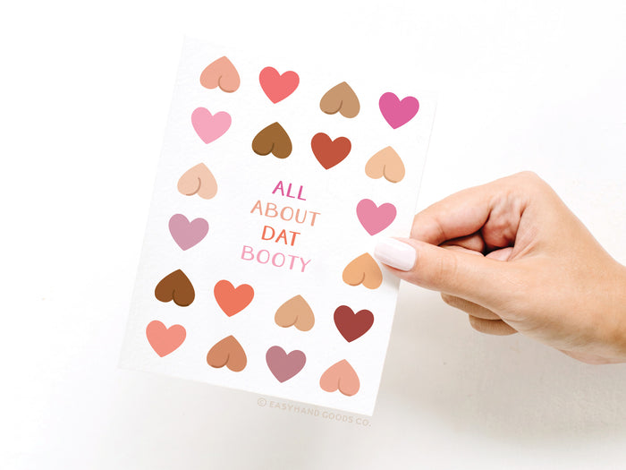 All About Dat Booty Greeting Card
