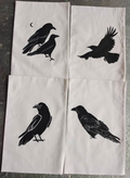 "All The Ravens" Tea Towel Set (4-Pack)