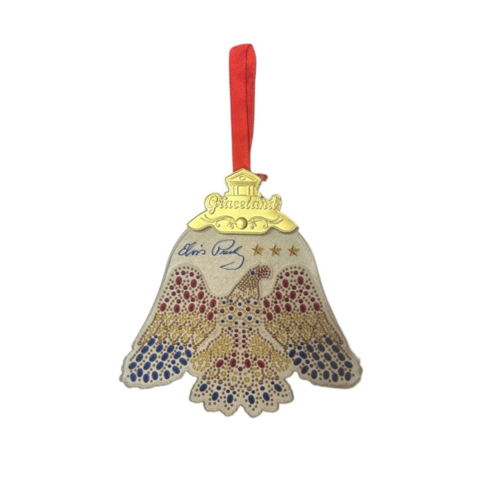 American Eagle Glass Ornament