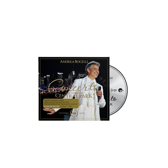 Andrea Bocelli: Concerto - One Night In Central Park: 10th Anniversary CD