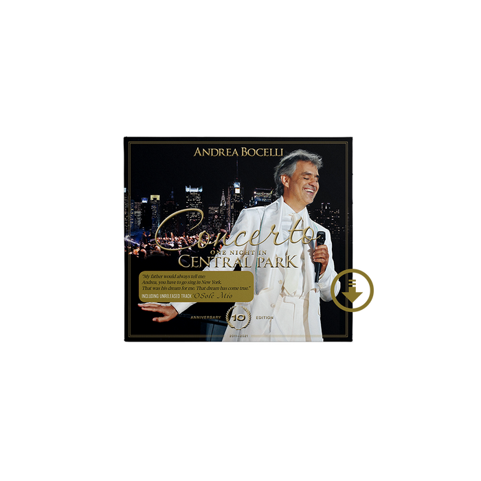 Andrea Bocelli: Concerto - One Night In Central Park: 10th Anniversary Digital Album