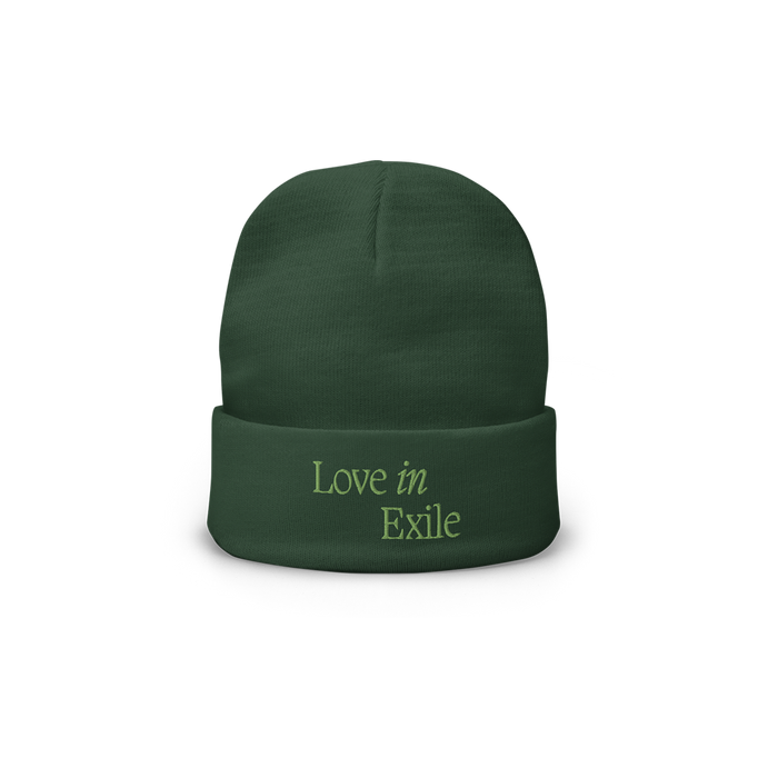 Arooj Aftab: Love in Exile Green Beanie Hat