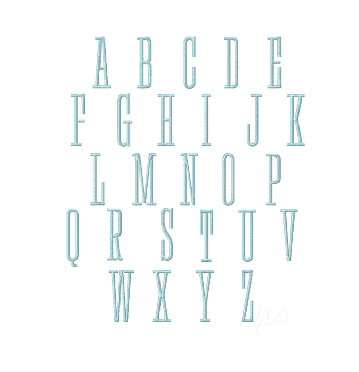 Ashton Satin Sports Embroidery Font