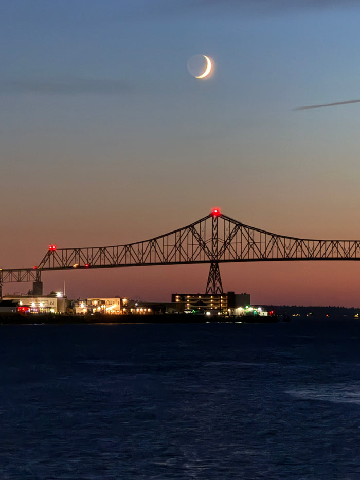Astoria Crescent Moon Bridge *Limited Edition* Original Photography Paper Prints & Framed Metal Prints
