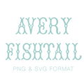 Avery Fishtail PNG PDF EPS & SVG Format