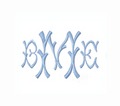 Bamboo  Satin Ribbed Embroidery Font Small