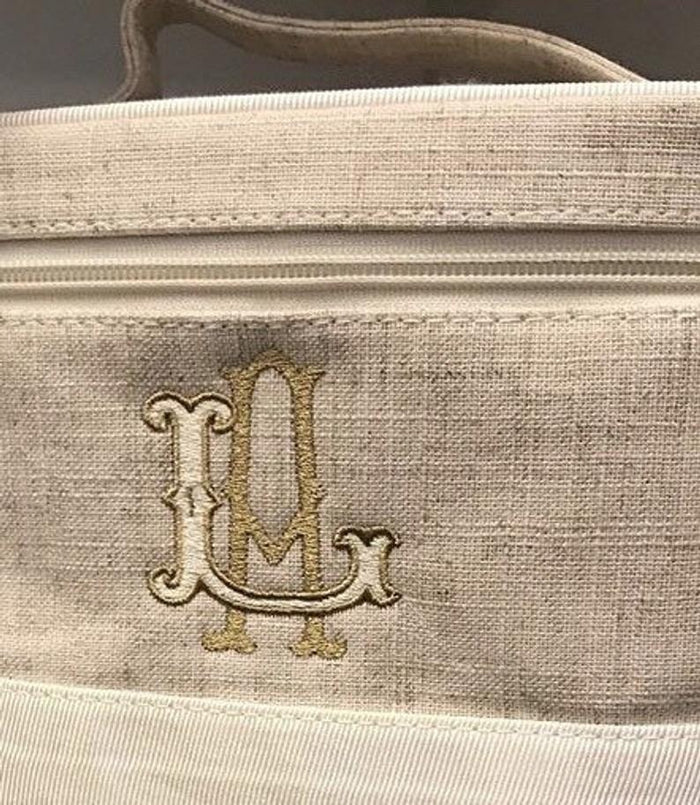 Barrett Fill Satin Embroidery Font