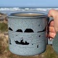 Bay Bounty Grey 15oz Ceramic Campfire Mug