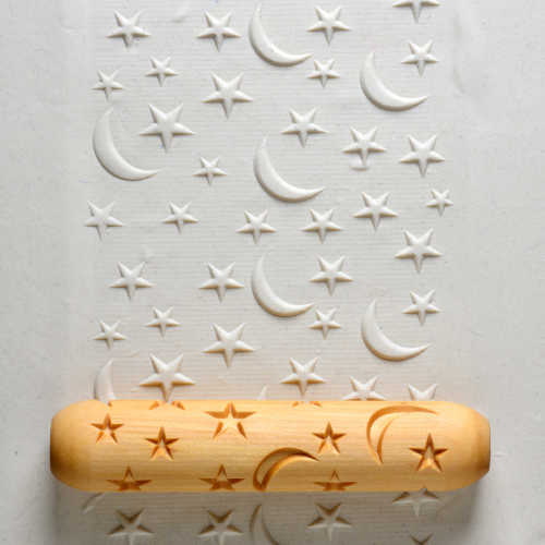 BHR-013 Big Hand Roller - Moon & Stars