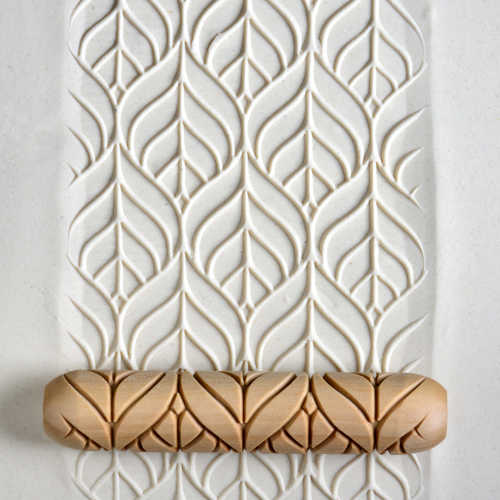BHR-070 Big Hand Roller -Art Nouveau Leaf