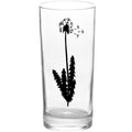 Black Three Wishes Black Tall Collins Glass - Botanical Series