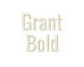 Bold Grant Satin Embroidery Font for crafters