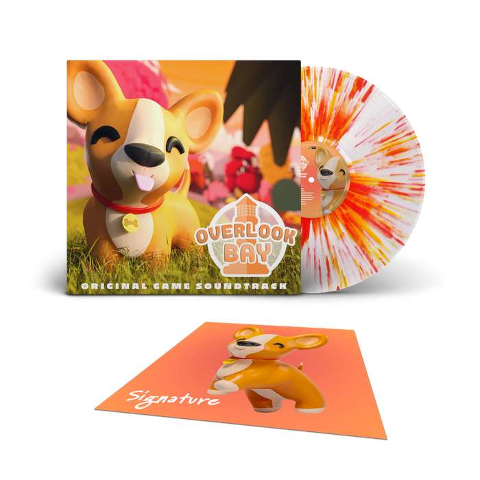 BSlick, Overlook Bay: Overlook Bay Vinyl Signed Splatter Packshot