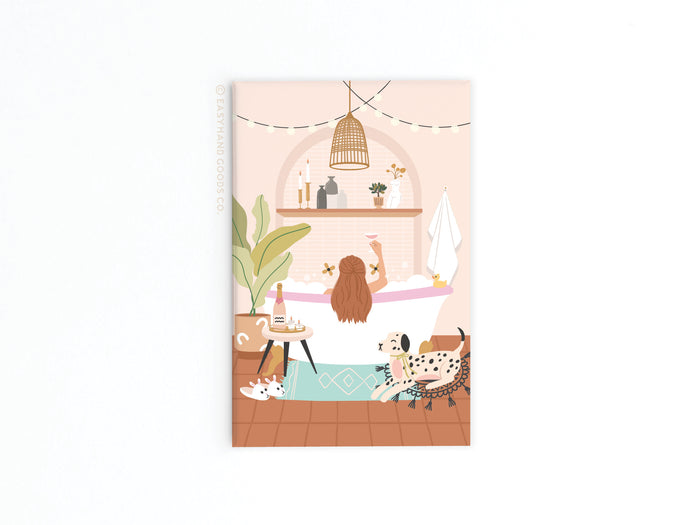 Bubblebath Cheers Refrigerator Magnet