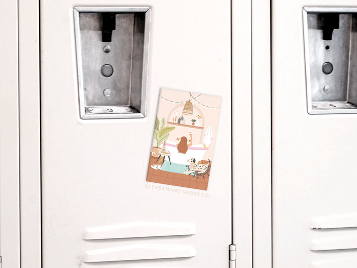 Bubblebath Cheers Refrigerator Magnet