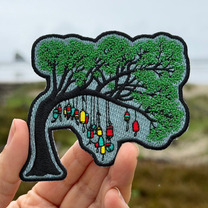 Buoy Tree Iron-On-Patch