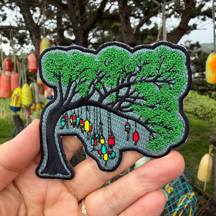 Buoy Tree Iron-On-Patch
