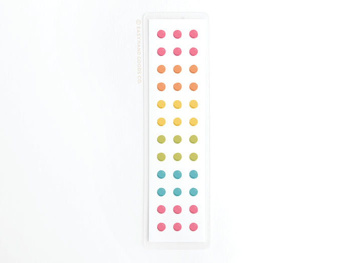 Button Candy Laminated Bookmark - Onderkast Studio