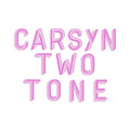 Carsyn Two Tone Embroidery Font Small for monogramming