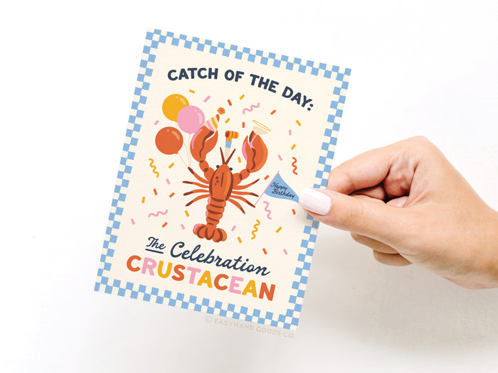 Celebration Crustacean Greeting Card