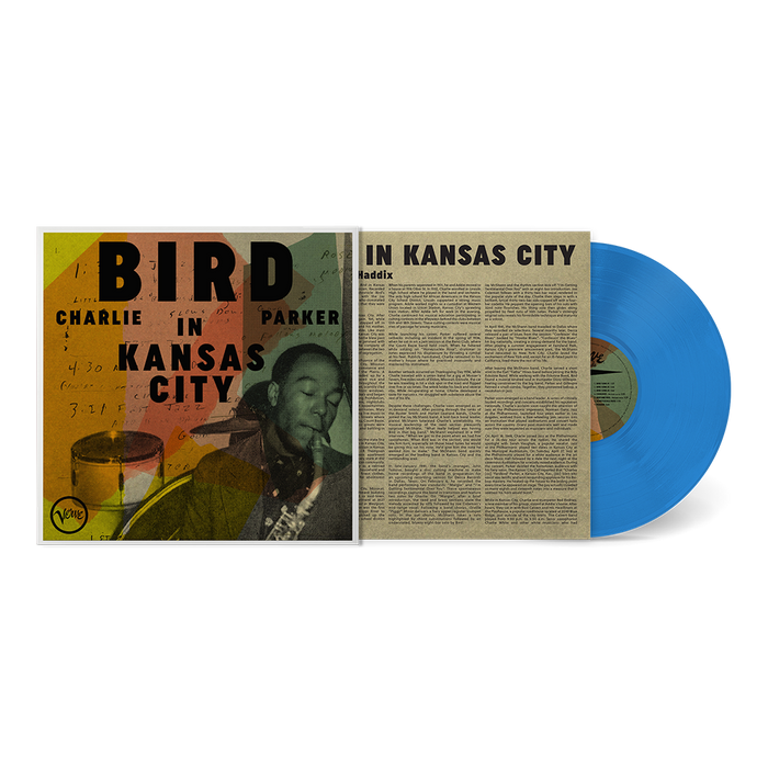Charlie Parker: Bird In Kansas City Sky Blue LP