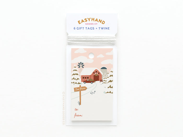 Christmas Tree Farm Gift Tags