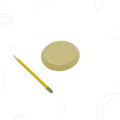 Circle Drape Mold 5"