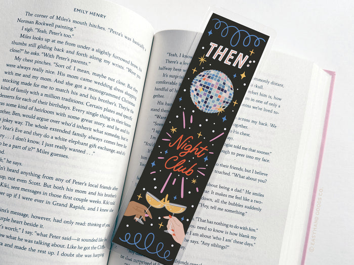 Clubs Then and Now Laminated Bookmark