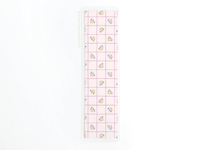 Cottagecore Dainty Florals Laminated Bookmark