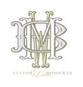 Custom 3 Letter Monogram