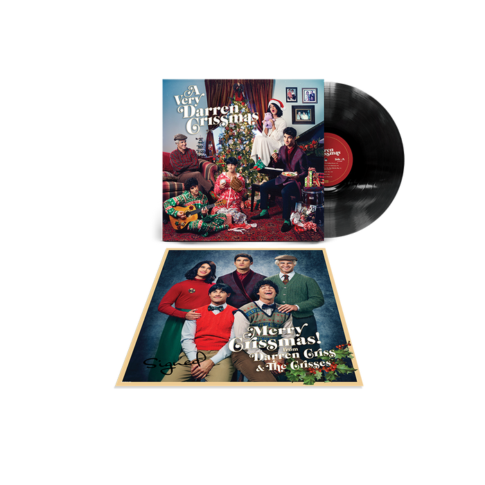 Darren Criss: A Very Darren Crissmas Signed LP