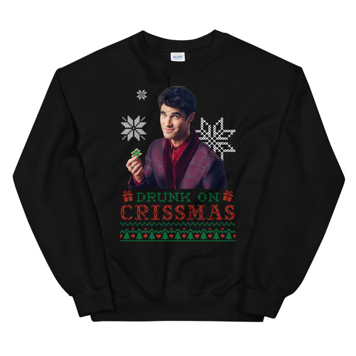Darren Criss: Darren Criss Crewneck Black