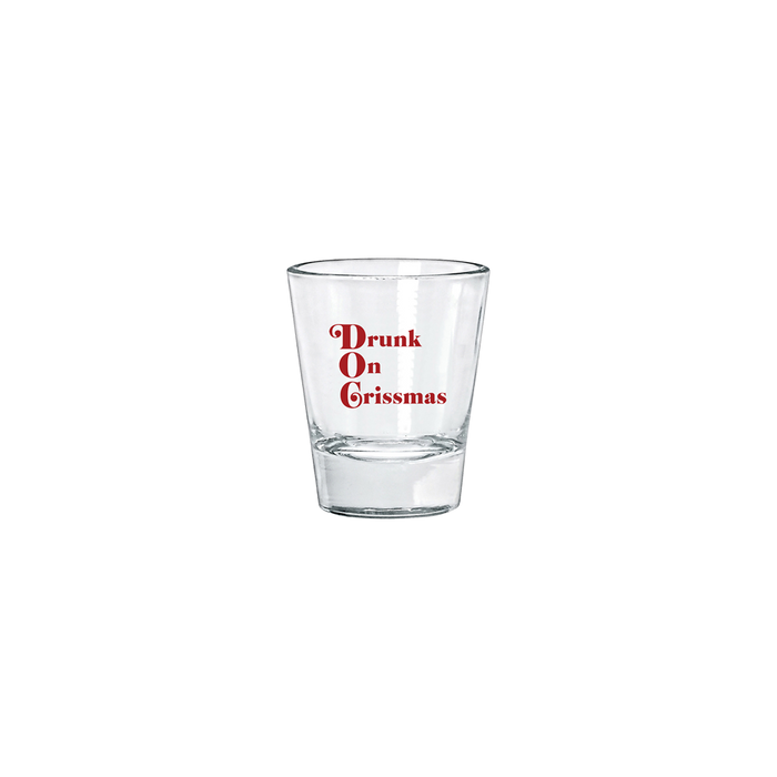Darren Criss: Drunk On Crissmas Shot Glass