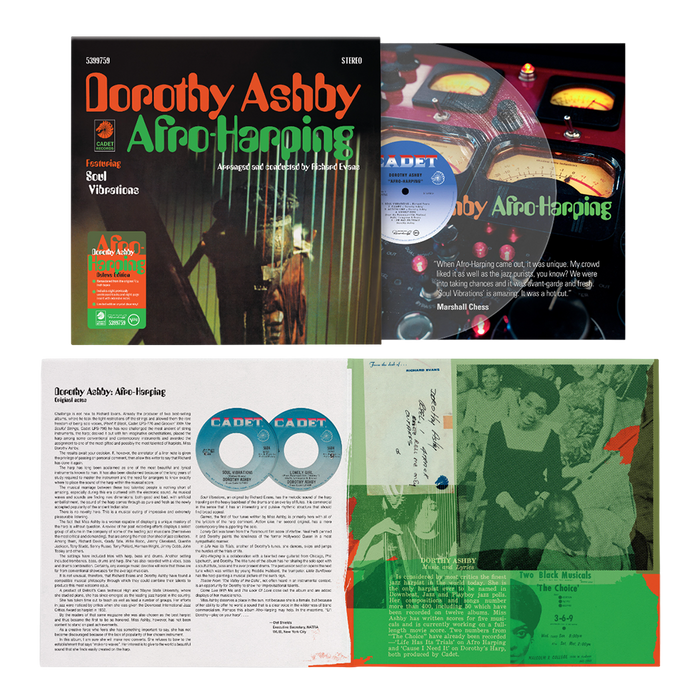 Dorothy Ashby: Afro-Harping Clear 2LP