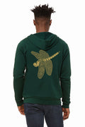 Dragonfly Jewel *Limited Edition* Ultra Soft BellaCanvas Zip Up Hoodie Forest