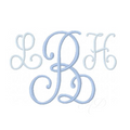 Eliza Embroidery Font for unique monogramming projects