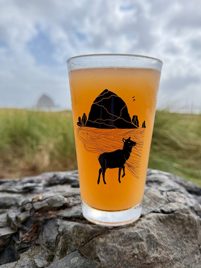 Elk Haystack Love Pint Glass - Single and Boxed