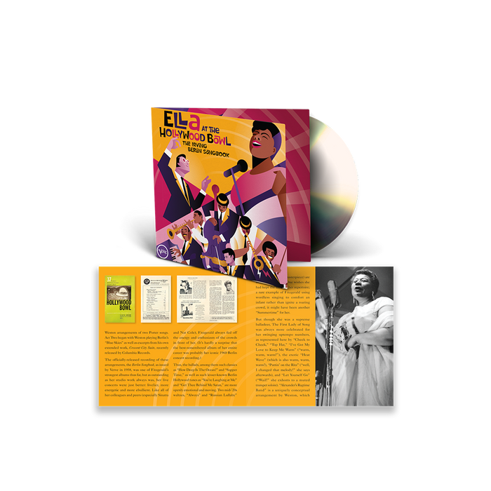 Ella Fitzgerald: Ella at the Hollywood Bowl: The Irving Berlin Songbook - CD