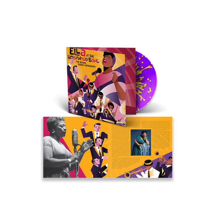 Ella Fitzgerald: Ella at the Hollywood Bowl: The Irving Berlin Songbook – Exclusive Purple Splatter LP