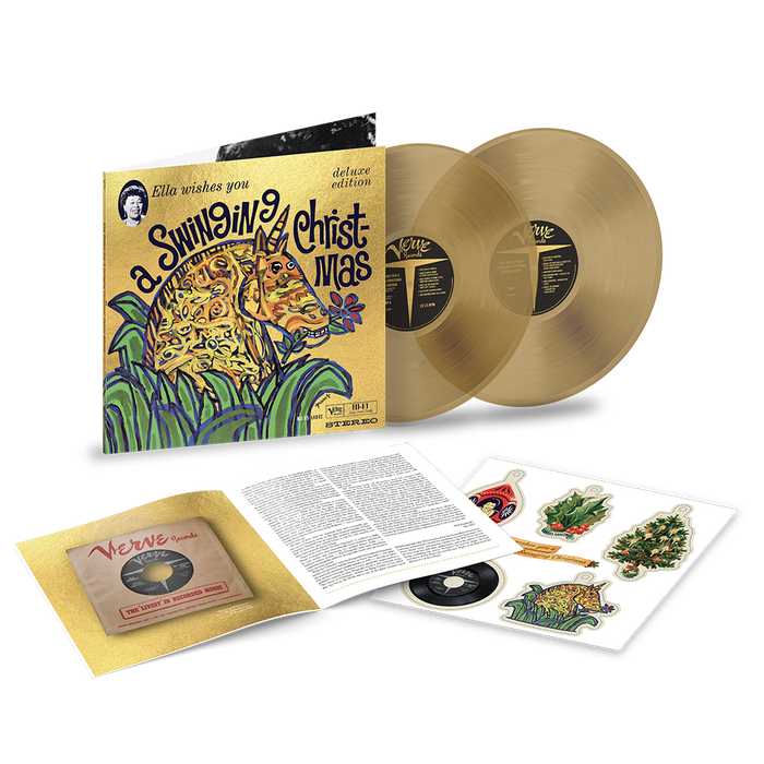 Ella Wishes You A Swinging Christmas (Deluxe Edition) Translucent Gold 2LP
