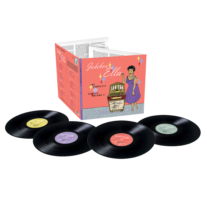 Ella Fitzgerald  Jukebox Ella: The Complete Verve Singles, Vol. 2 4LP